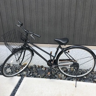 【ネット決済】自転車　27インチ　黒
