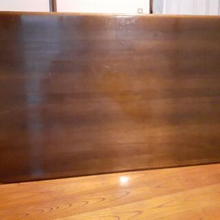 【ネット決済】木製ダイニングテーブル　150×90　作業台にも最適