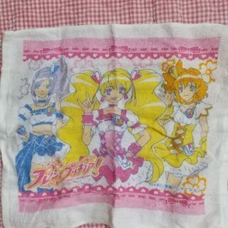 フレッシュプリキュアおしぼりとおしぼり入れ