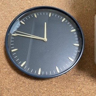 【お譲りします】IKEAのアナログ時計