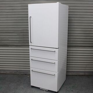 T927) MUJI 4ドア 355L 2019年製 幅60 MJ-R36A-2 無印良品 ノンフロン冷凍冷蔵庫 冷蔵庫 家電 キッチンの画像
