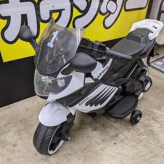 キッズ用 電動バイク BMW K1200S ホワイト/ブラック