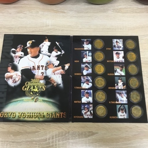 TOKYO YOMIURI GIANTS CHAMPION 2000 東京読売ジャイアンツ メモリアル メダル コレクション