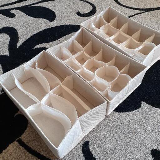 ニトリ購入仕切りケース三個 かんの 北松本の収納家具 タンス 衣類収納 の中古あげます 譲ります ジモティーで不用品の処分