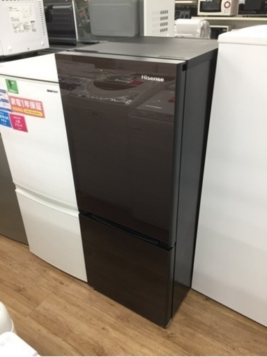 Hisense（ハイセンス）の２ドア冷蔵庫2019年製（HRｰG1501）です。【トレファク東大阪店】