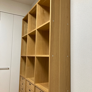 無印良品 収納棚 10/30(土)までに解体含め取りに来て頂ける方優先