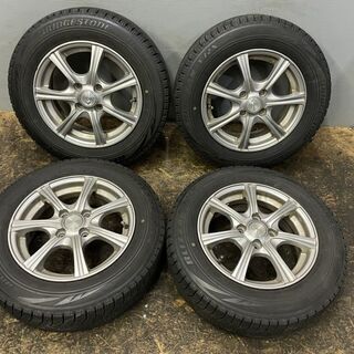 BS BLIZZAK VRX 165/70R14】スタッドレス【KAINOS 14インチ 5.5 