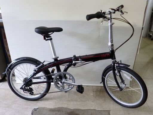 【自社配送は札幌市内限定】tern/ターン 折りたたみ自転車 LINK B7/リンクB7 20インチ 7段変速 ブラック×レッド 中古美品【USED】