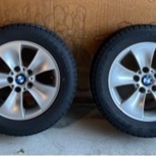 【値下げ／使用頻度極少】BMW純正5STARホイール×ブリザックVRX2（17年製）バリ山　