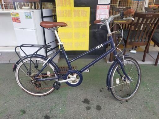 【着払い対応可能！！旧鹿児島市内送料無料】 リサイクルストアスターズ鹿大店　ブリヂストン（BRIDGESTONE） MARKROSA M7(マークローザ M7) アルミフレーム 外装7段変速 20インチ