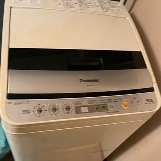 【受付終了】Panasonic 洗濯機 5.5kg