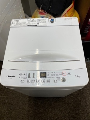 全自動電気洗濯機　HW-T55D