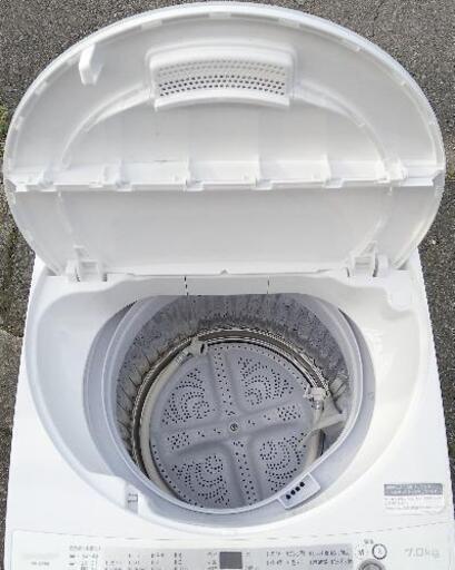 SHARP　洗濯機　7K   ES-G7E5   2017年式　外観に使用感有り　6ヶ月保証付