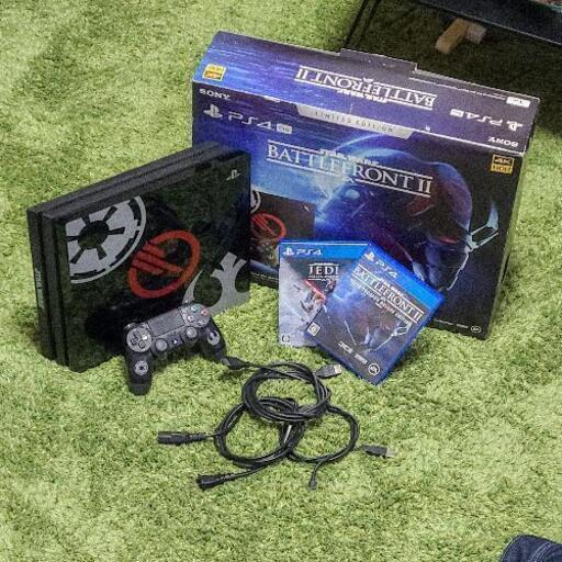 テレビゲーム Playstation 4 PS4 Pro STAR WARS BATTLEFRONT 2