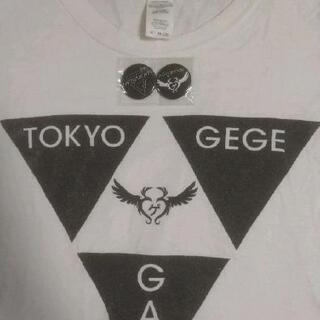 東京ゲゲゲイ　Tシャツ(XL)＋缶バッジ(新品) セット