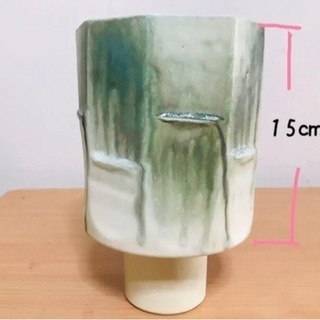 陶器の花瓶　未使用