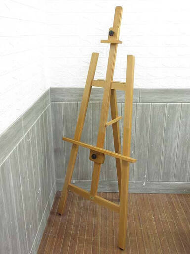 ss2991　ホルベイン　デッサンイーゼル　ブラウン　No.2000L　屋内用　holbein　木製　室内　画材　油絵　水彩　デッサン　美術