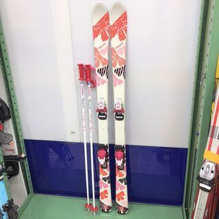 【KissMark☆】130cm　キスマーク　スキー板セット♪　送料無料！ KissMark】130cm キスマーク スキー板セット 送料無料！（子供
