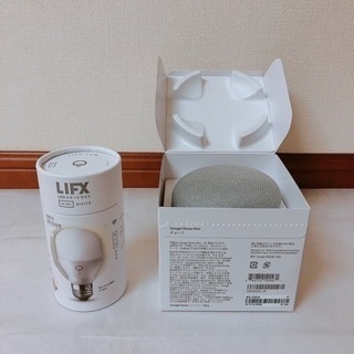 Google Home Mini チョーク & LIFX LED...