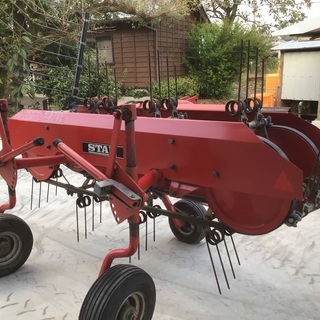 トラクター用アタッチメント　集草機　STAR農機　MH M1620 へーメーカー