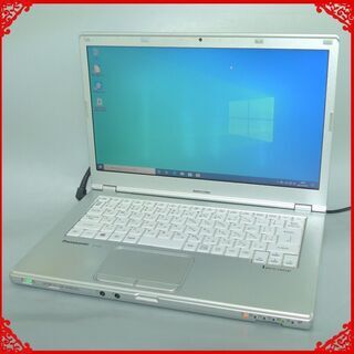 日本製 ノートパソコン 中古動作良品 14型ワイド Panasonic CF-LX3JDKCS 第4世代Core i5 8GB DVDRW 無線 Bluetooth Windows10 Office 日本製 ノートパソコン 中古動作良品 14型ワイド Panasonic CF