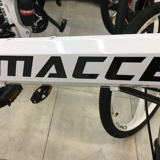 MACCE クロスバイク 白 ギア21変速 中古品 店頭展示品