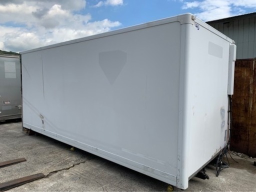 No.543 保冷バン 3t 車 アルミ 箱 バイク 倉庫 トラック コンテナ 米