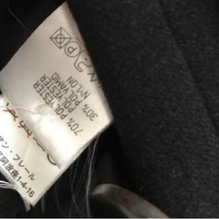 JIL SANDER メルトン レイヤード ロングコート