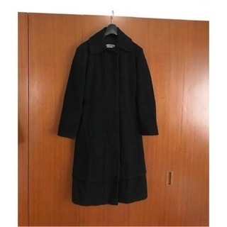 JIL SANDER メルトン レイヤード ロングコート