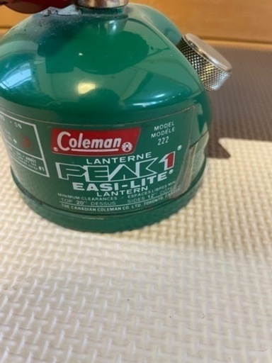 コールマン ランタンModel 222 Peak1 緑（コールマン ランタン