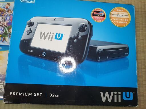 Wii U　プレミアム　本体　黒　スプラトゥーン　ゼルダの伝説ブレスオブザワイルド　大乱闘スマッシュブラザーズ　ペーパーマリオ　カラースプラッシュ Wii U プレミアム 本体 黒 スプラトゥーン ゼルダの伝説ブレスオブザ