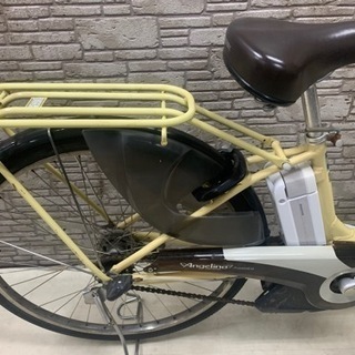 東京23区配達無料　新基準　ヤマハ　ナチュラ　新品バッテリー8.9Ah リチウム 電動自転車☆中古☆BS26