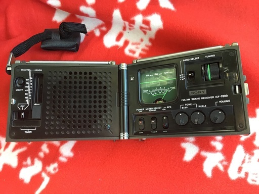 SONY ソニー　ICF-7800 FM/MW/SW 3バンド ハイ・コンパクト・レシーバー