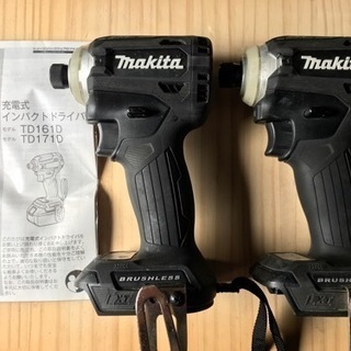 ☆受渡済☆マキタ 18V 充電式インパクトドライバー TD171D 2台セット