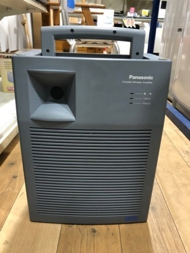 Panasonic   ワイヤレス　アンプ　マイク　WX-282C   動作確認済　カラオケ　カセットテープ　趣味　お家時間