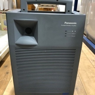 Panasonic ワイヤレス アンプ マイク WX-282C 動作確認済 カラオケ 