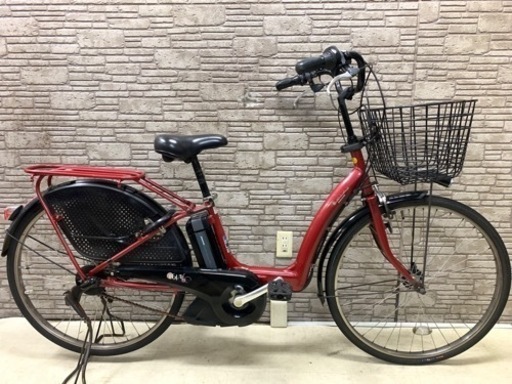 東京23区配達無料　新基準　ブリヂストン　ボーテアシスタ　8.1Ah リチウム 電動自転車 中古 26☆