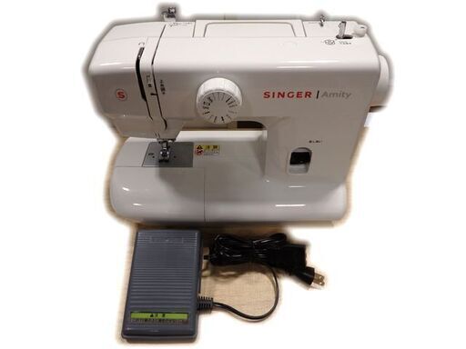 新札幌発 SINGER SN20A 電動ミシン フットペダル付き 美品 幅35×奥行18.5×高さ29cm