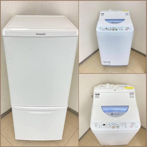 【地域限定送料無料】【有名国産セット】冷蔵庫・洗濯機  CRS101702  BSA092204