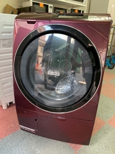 タッチパネル画面ドラム式洗濯機㊗️乾燥付き配達可能