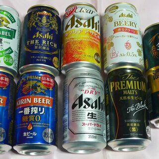 ビール、発泡酒、チューハイ 等 合計 19本