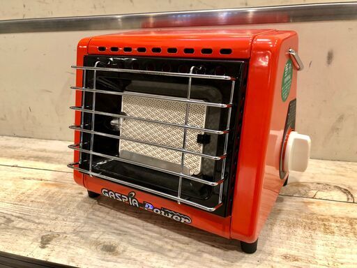 中古　GASPIA　カセットガスヒーター　PGH-1000　野外使用専用　ケース付き