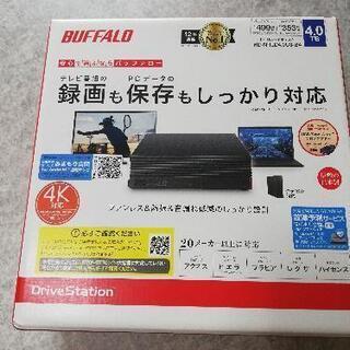 値下げ バッファロー4.0TB 外付けHDD HD-NRLD4....