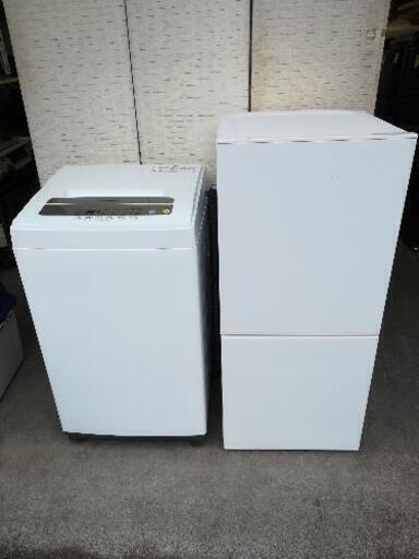 送料・設置無料ツインバード冷蔵庫＋パナソニック洗濯機６kg