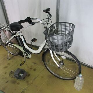 B519★整備済み ブリヂストン　アシスタ　8.9ah バッテリー新品　中古電動自転車★【24インチ】