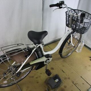 B519★整備済み ブリヂストン　アシスタ　8.9ah バッテリー新品　中古電動自転車★【24インチ】