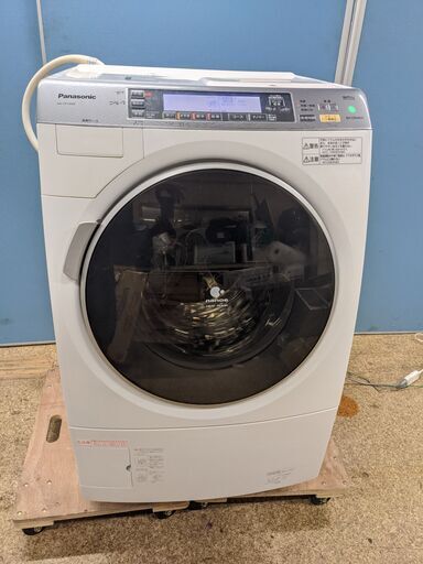 (売約済み)Panasonic エコナビ＆ナノイー搭載 ドラム式洗濯機 NA-VX7200R 右開き 9.0kg 乾燥6.0㎏ パワフルコース 　2013年製
