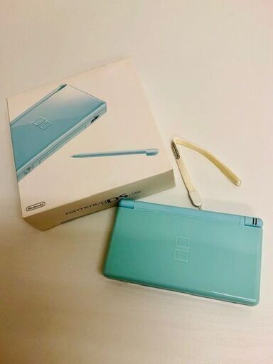 任天堂　DSLite　アイスブルー　新品未使用　DS用アクセサリー　しゃべる!DSお料理ナビシリーズ2本