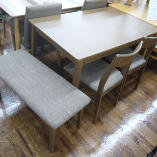 ベンチダイニングセット（ブラウン）のご紹介！有料配送あり  