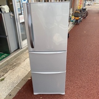 TOSHIBA東芝 3ドア冷蔵庫 自動製氷付 339L